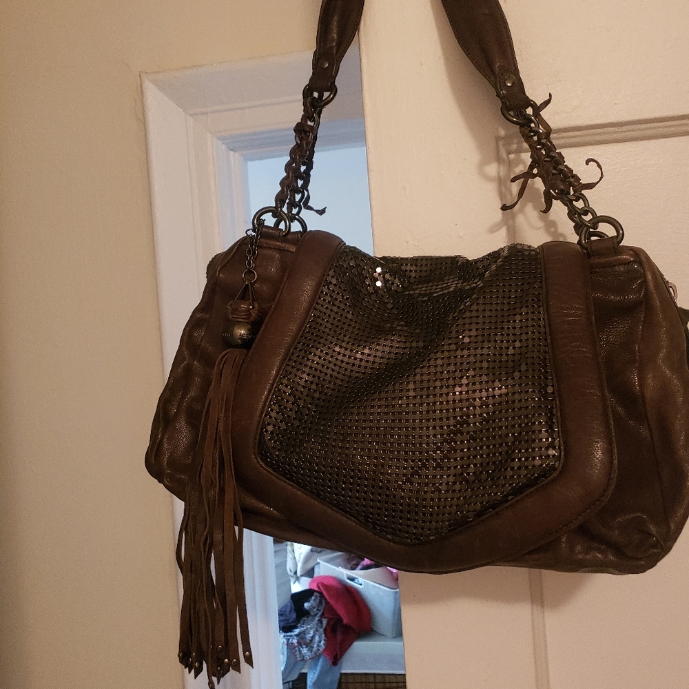 Nanette Lepore leather satchel